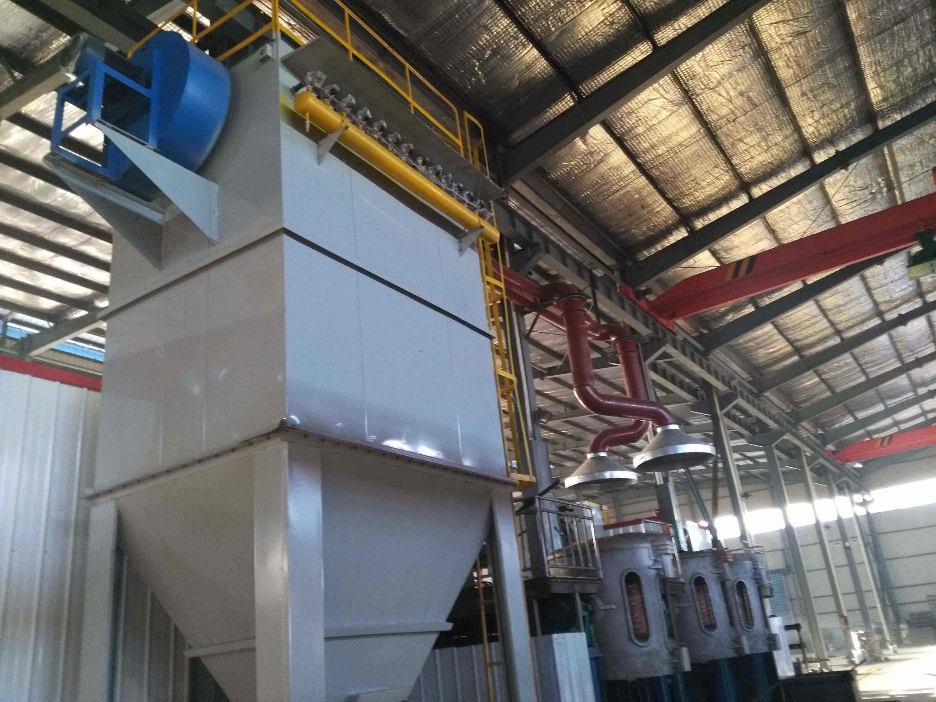 鑄造廠電爐除塵器應(yīng)用案例